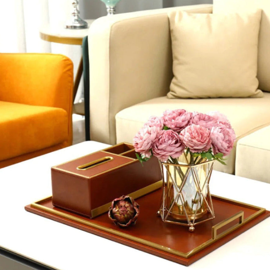 Chinese European Floral Arrangement Glass Vase Decor