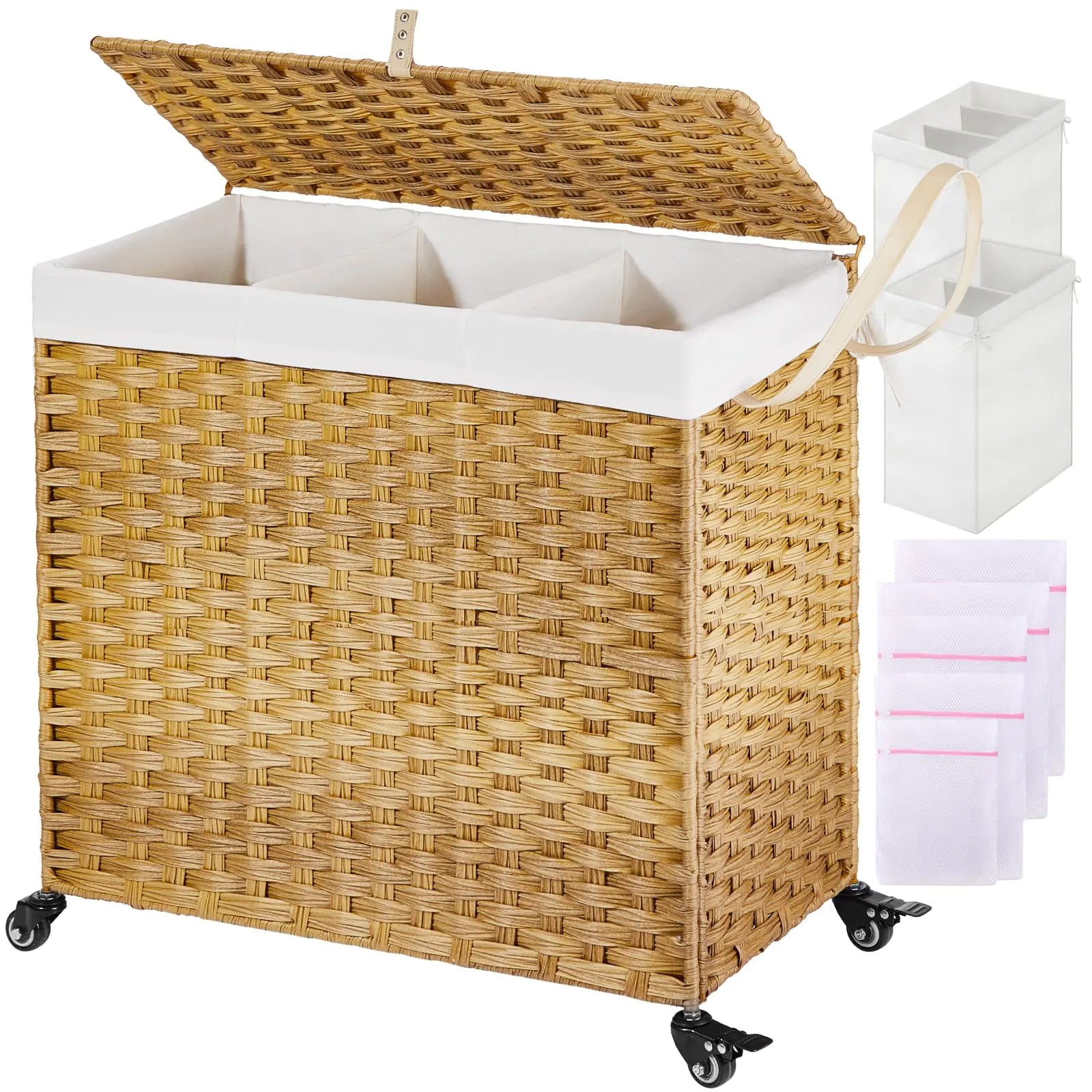 Greenstell 3- Sectional Laundry Hamper