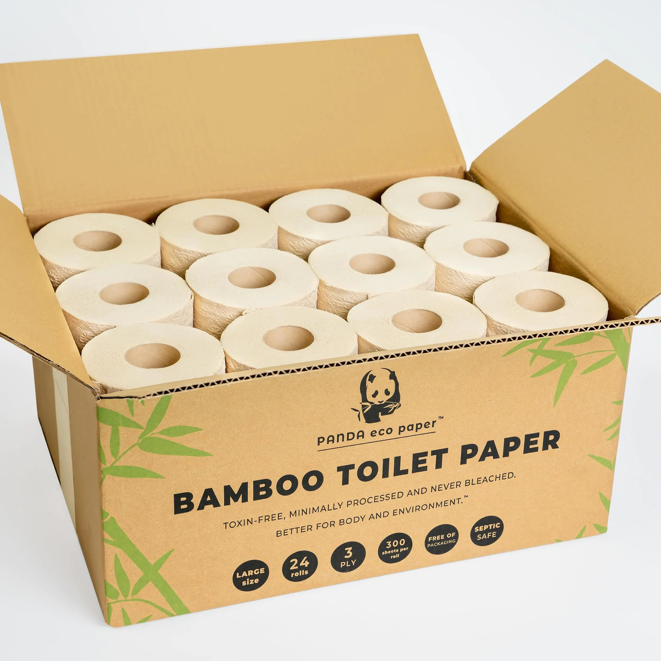 Panda Eco Paper Organic Bamboo Toilet Paper