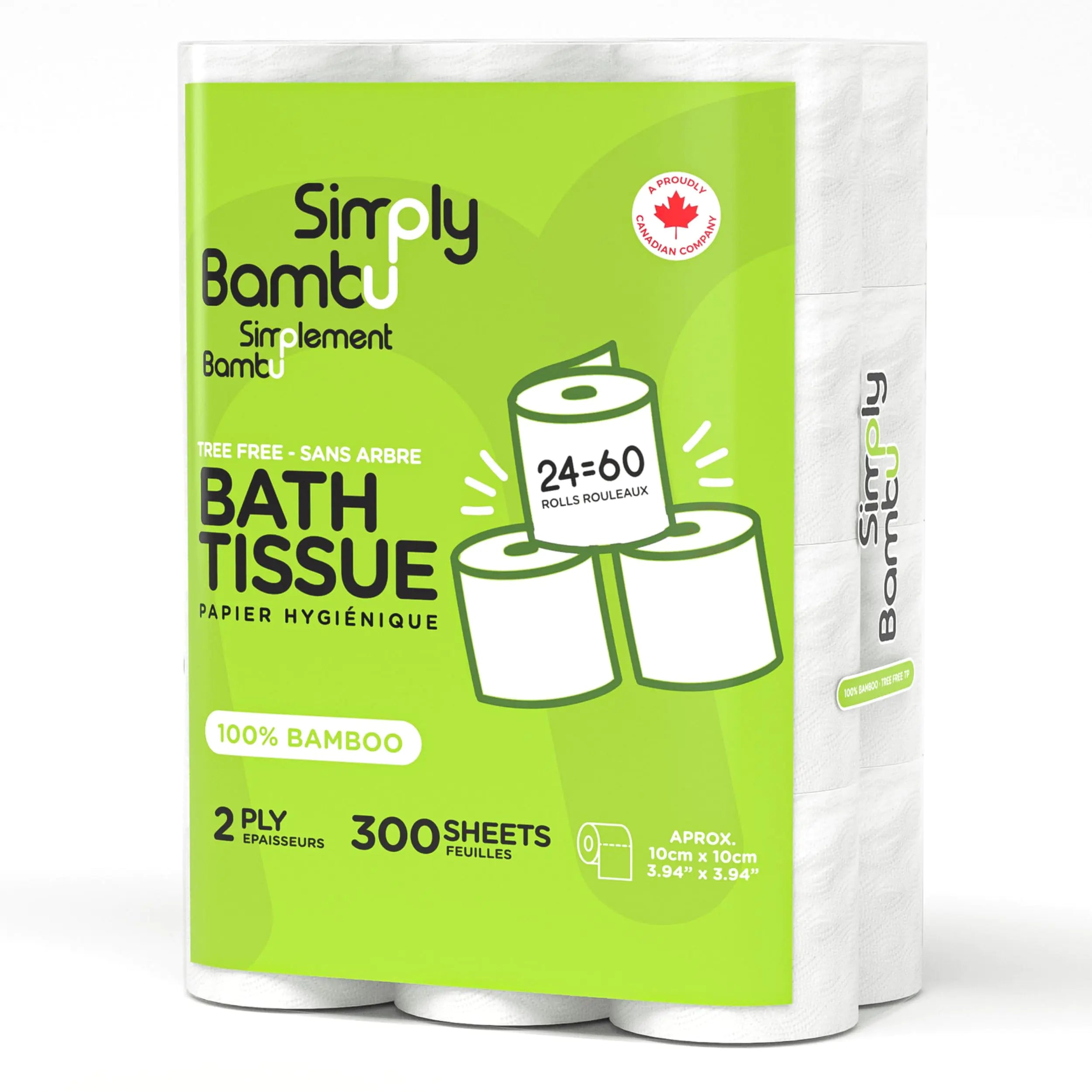 Simply Bambu 2-Ply Bamboo Toilet Paper