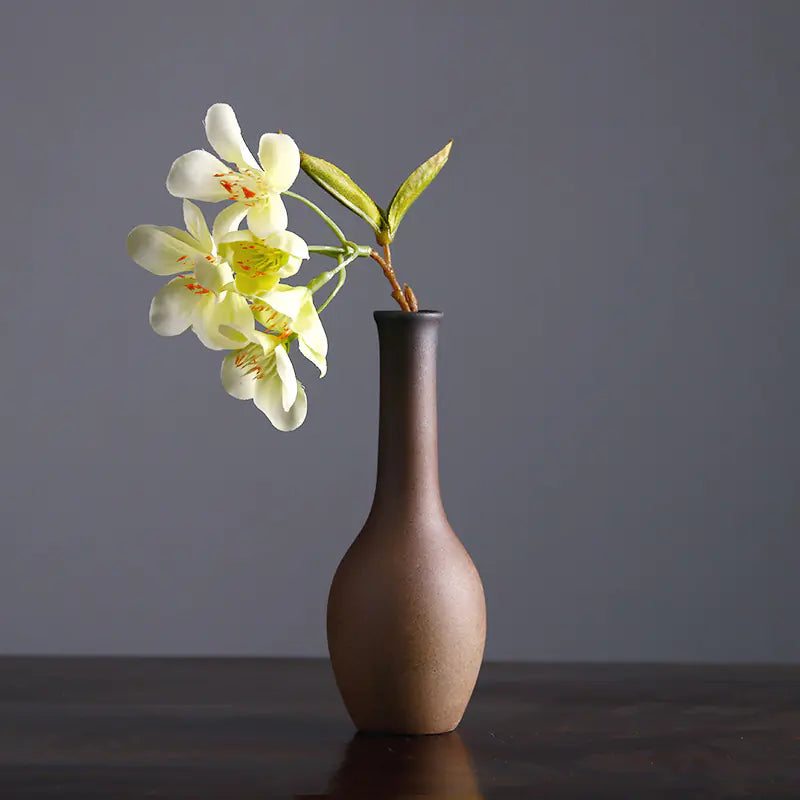 Vintage Ceramic Zen Flower Vase