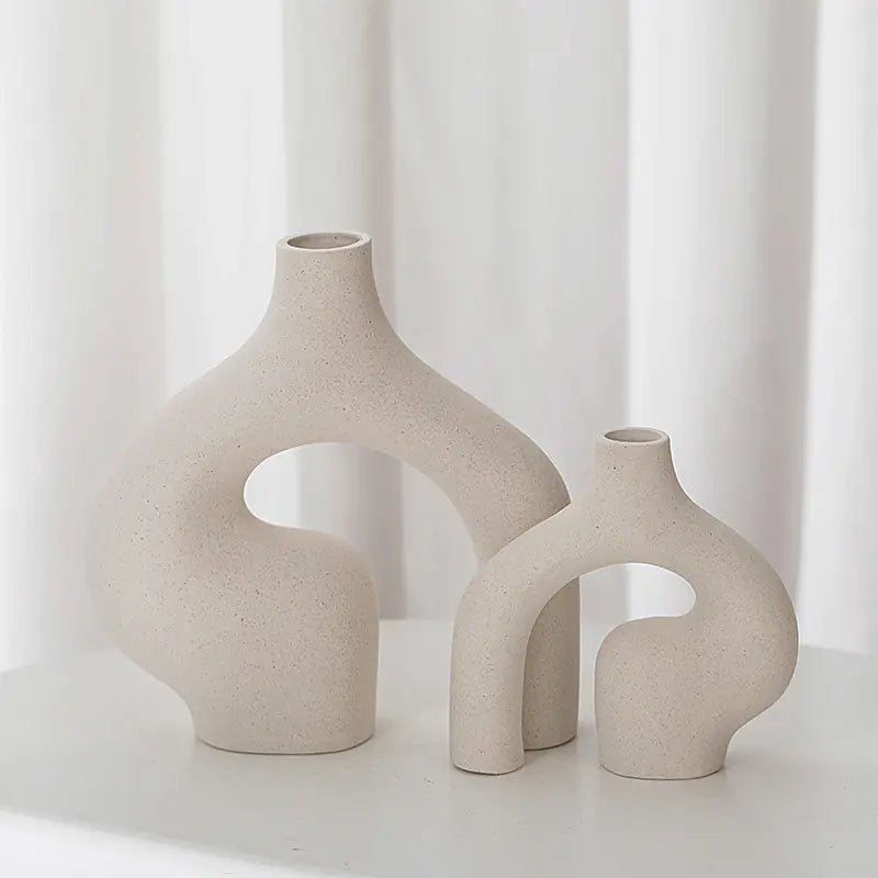 Nordic Ceramic Vase - Creative Home Decor