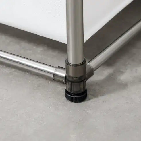 Laundry Hamper 2 Tier Laundry Sorter With 4 Removable Bags