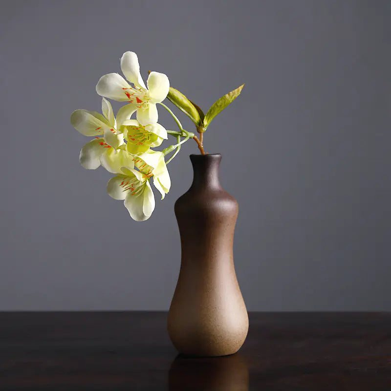 Vintage Ceramic Zen Flower Vase