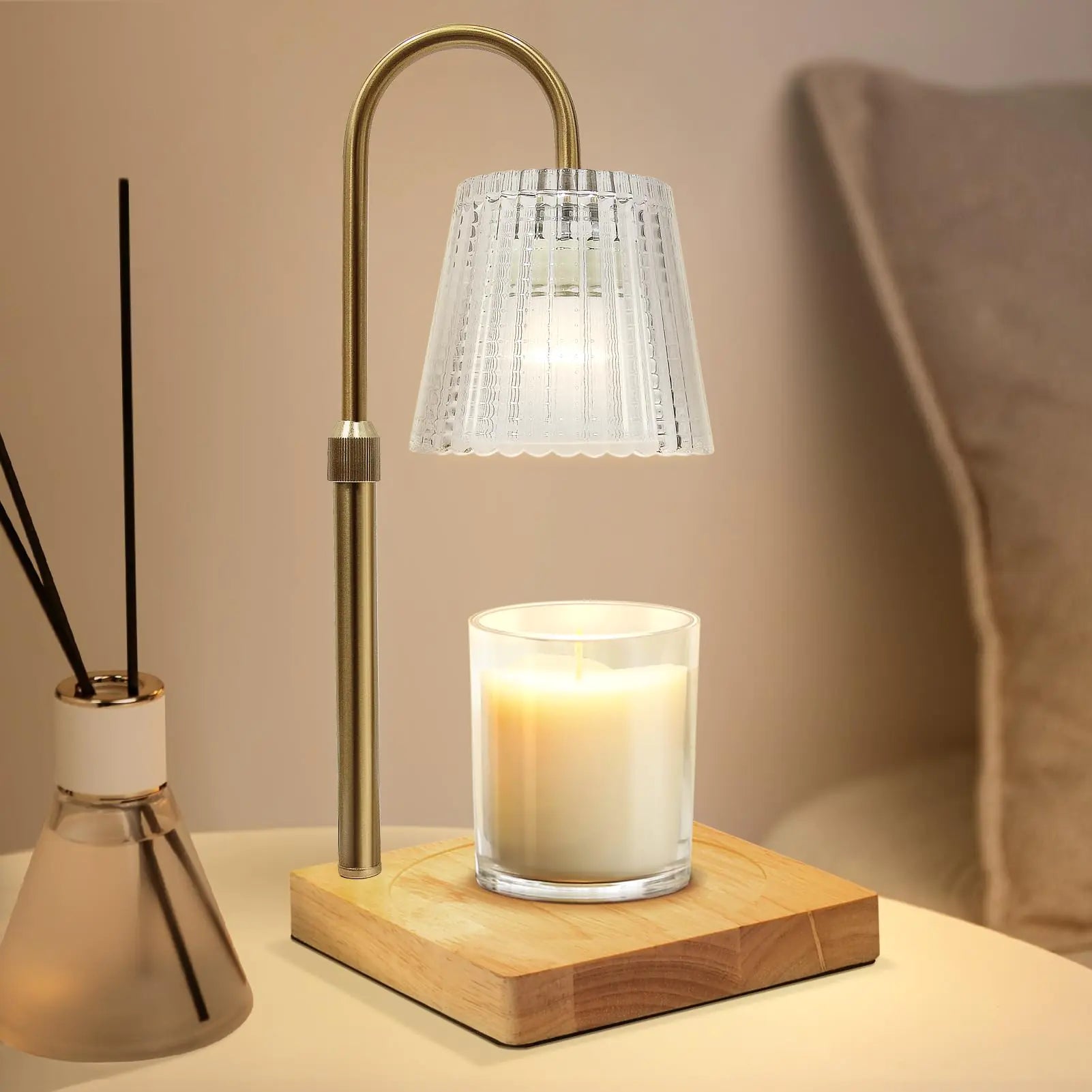 Candle Warmer Lamp with Timer Dimmer