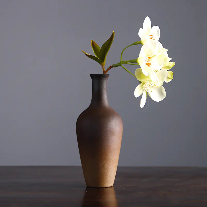 Vintage Ceramic Zen Flower Vase